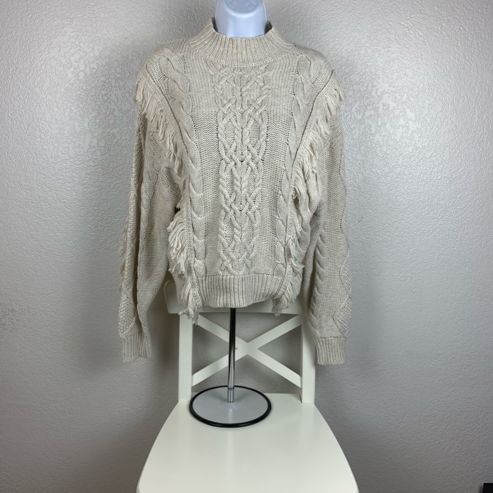 LEITH XS Cream Sweater